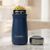 Bliss Double Wall Vacuum Food Jar (Dark Blue) - India's Bestselling Vacuum Food Jar | Hot Food Upto 6+ Hours