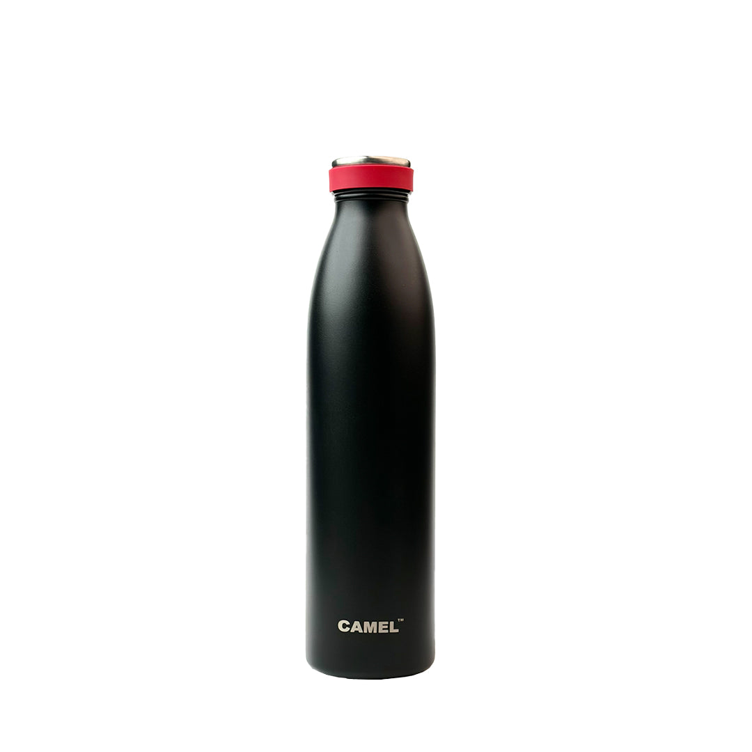 Saffron Vacuum Bottle - Black