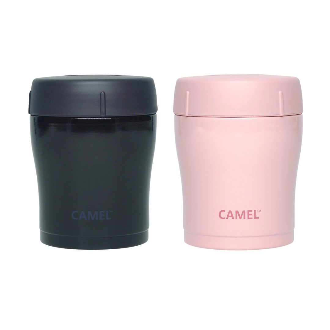 Trendy 300 ML Stainless Steel Vacuum Insulated Food Jar - Set of 2