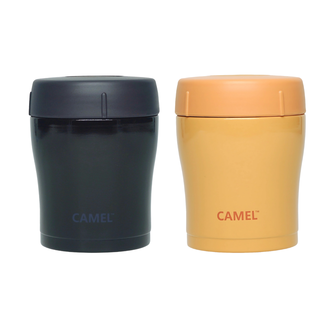 Trendy 300 ML Stainless Steel Vacuum Insulated Food Jar - Set of 2