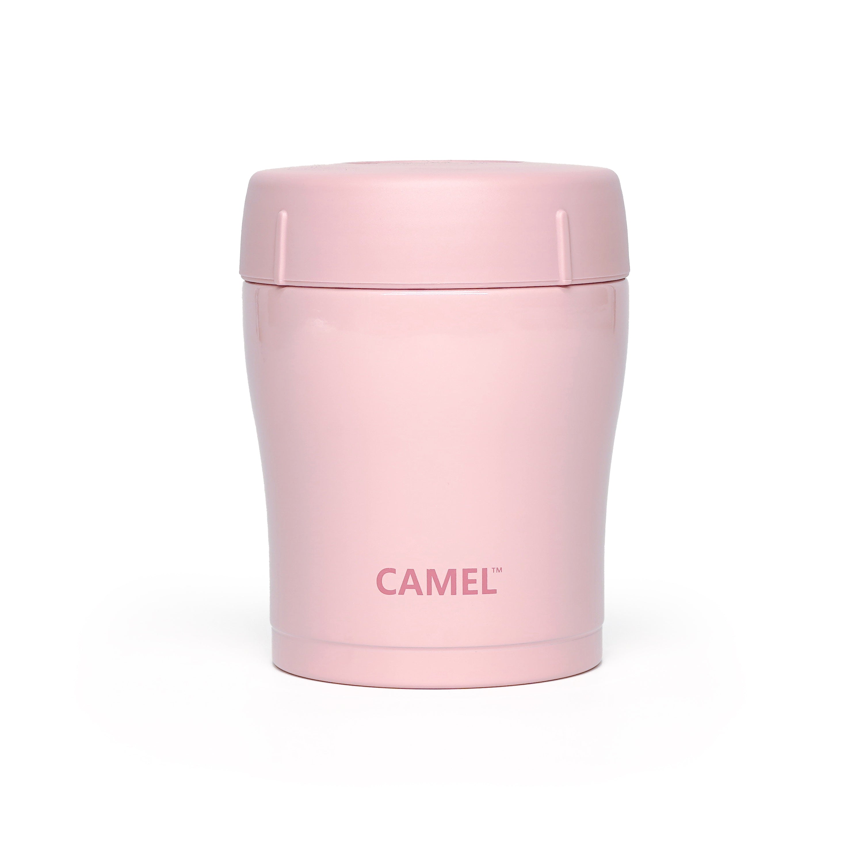 Trendy 300 ML Stainless Steel Vacuum Insulated Food Jar - Light Pink