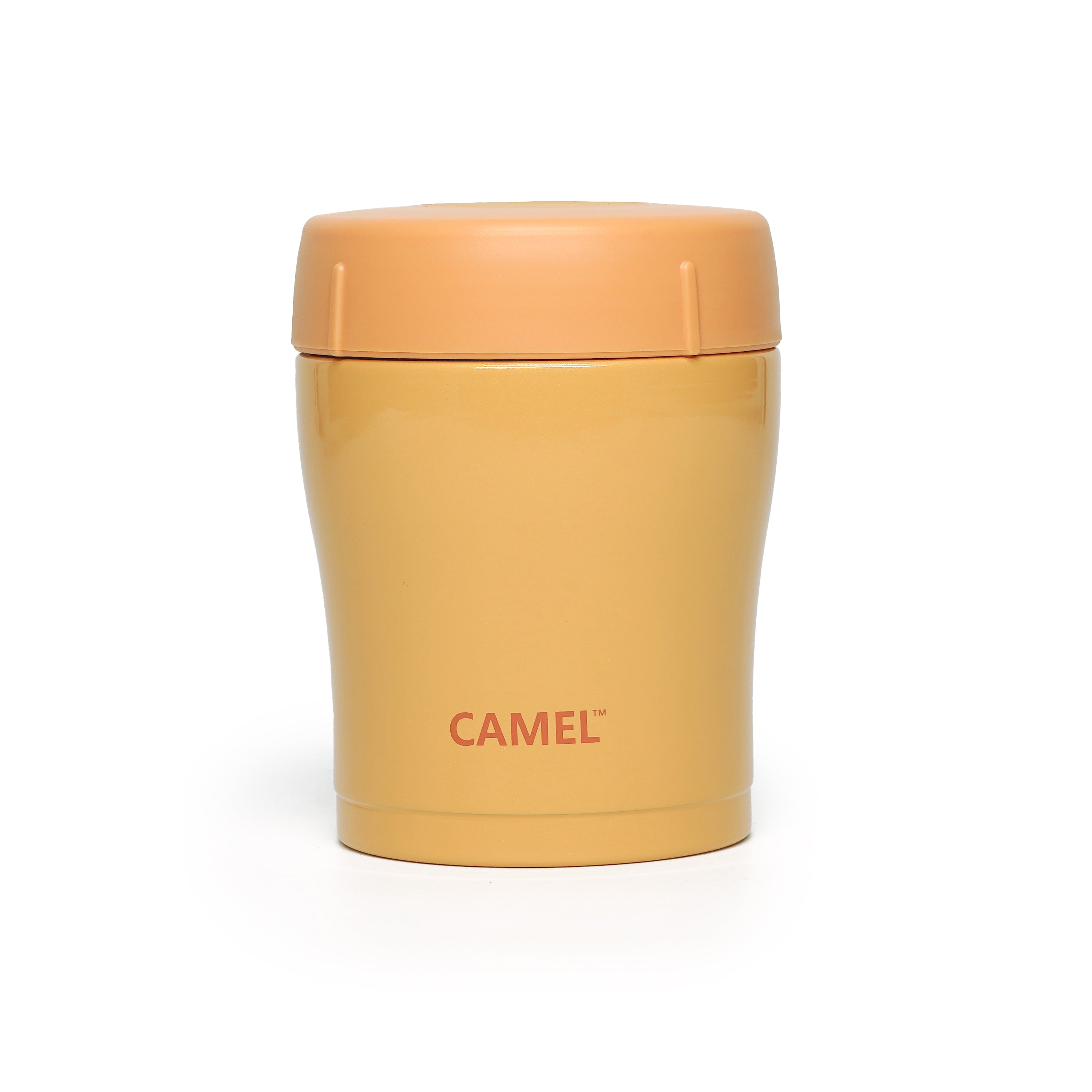 Trendy 300 ML Stainless Steel Vacuum Insulated Food Jar - Orange