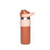 Fitsip Sporty Vacuum Bottle - 600ML - Orange Blush