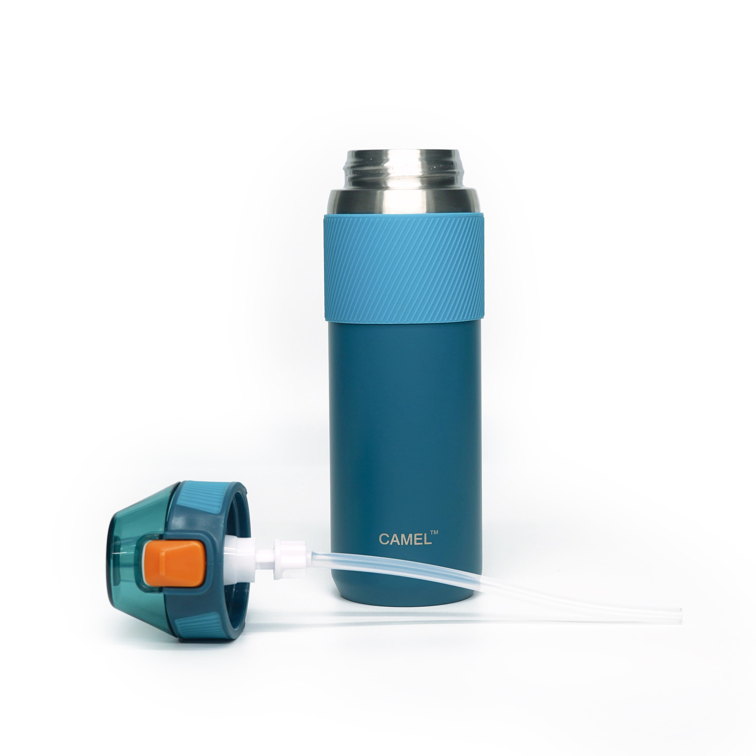 Fitip Fitsip Vacuum Bottle - Blue & Dark Blue- 600ml - Camel Flasks