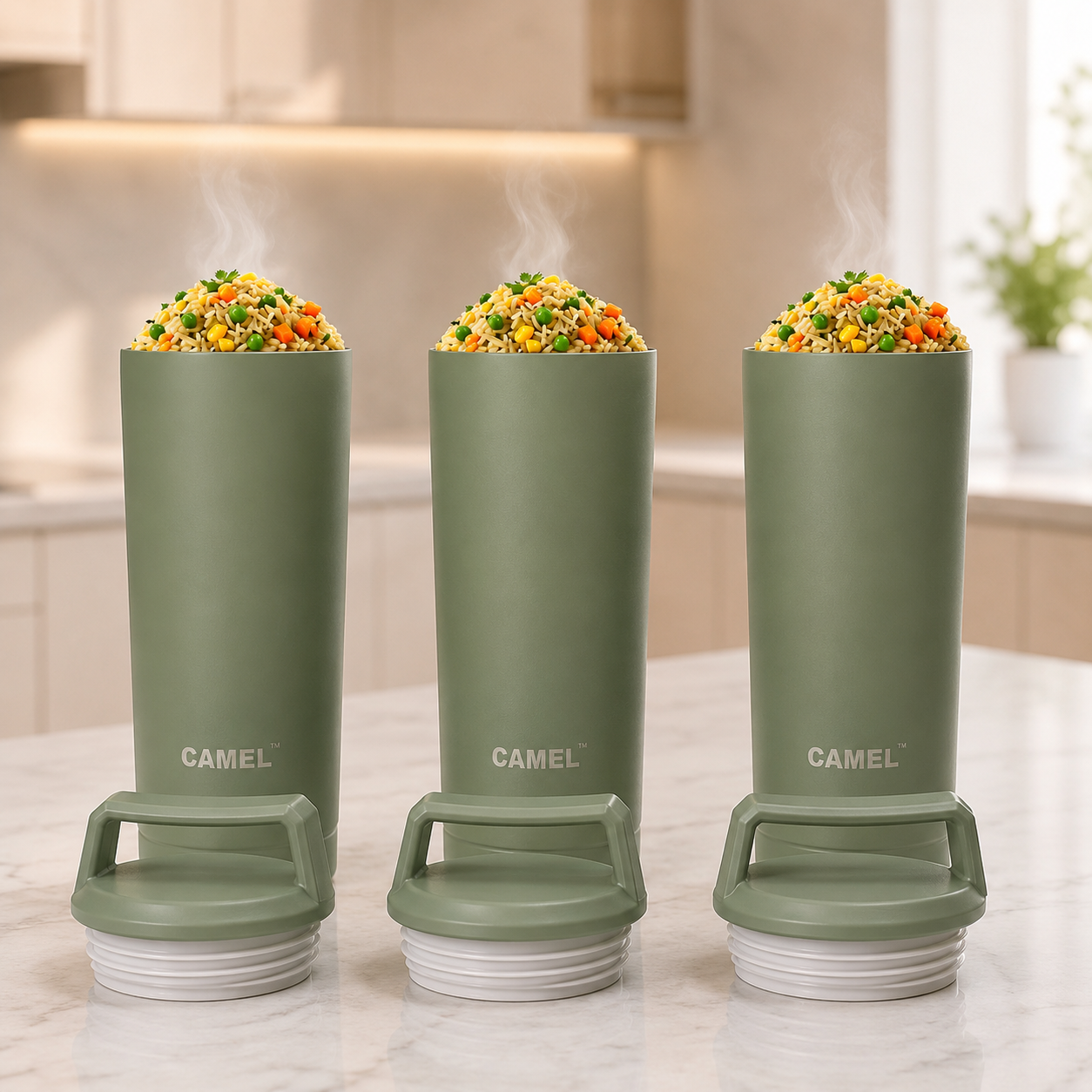 Essentia Vacuum Food Jar - Set of 3