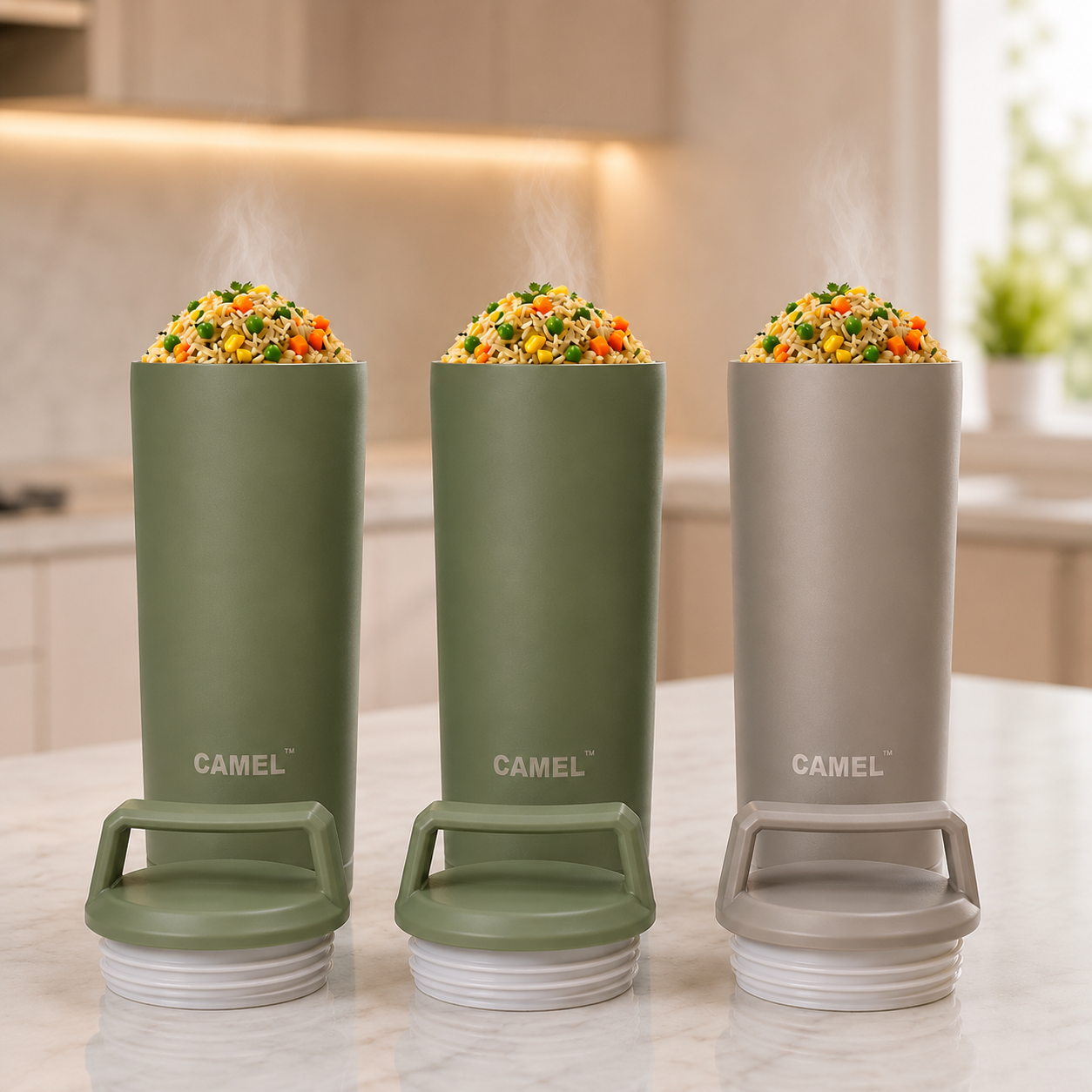 Essentia Vacuum Food Jar - Set of 3