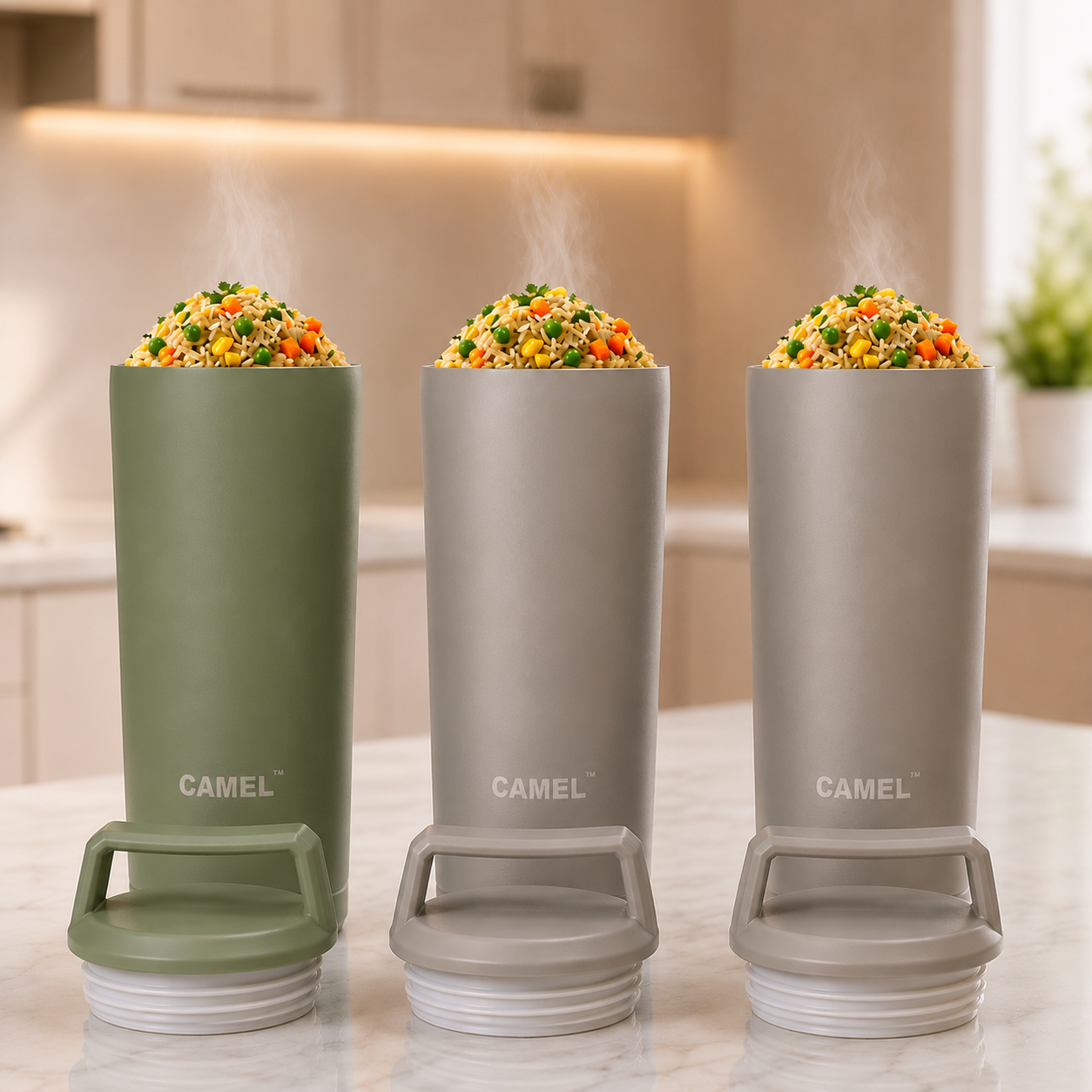 Essentia Vacuum Food Jar - Set of 3