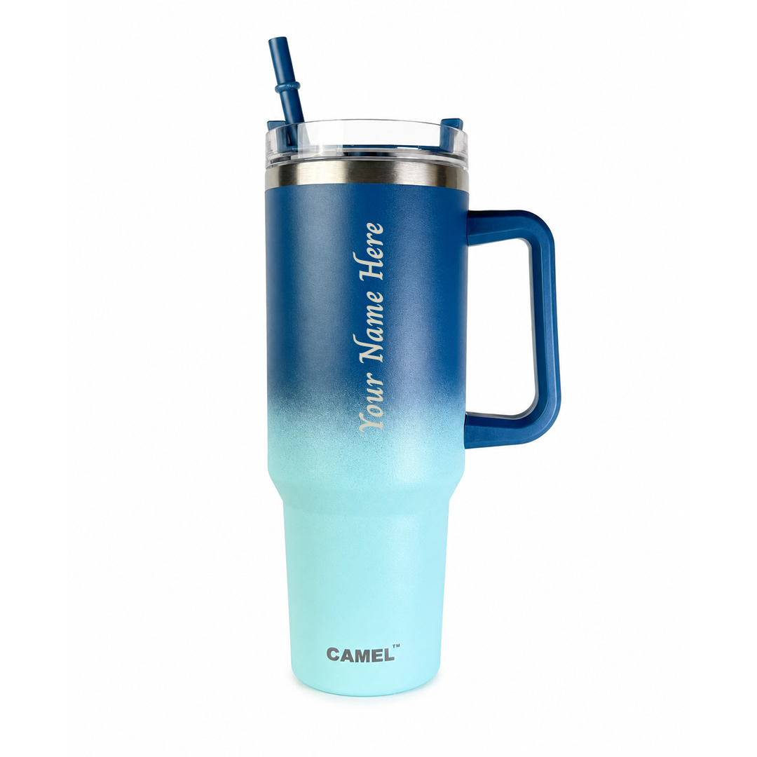 Personalised ChillMate 1200 ML Vacuum Tumbler - Polar Tide
