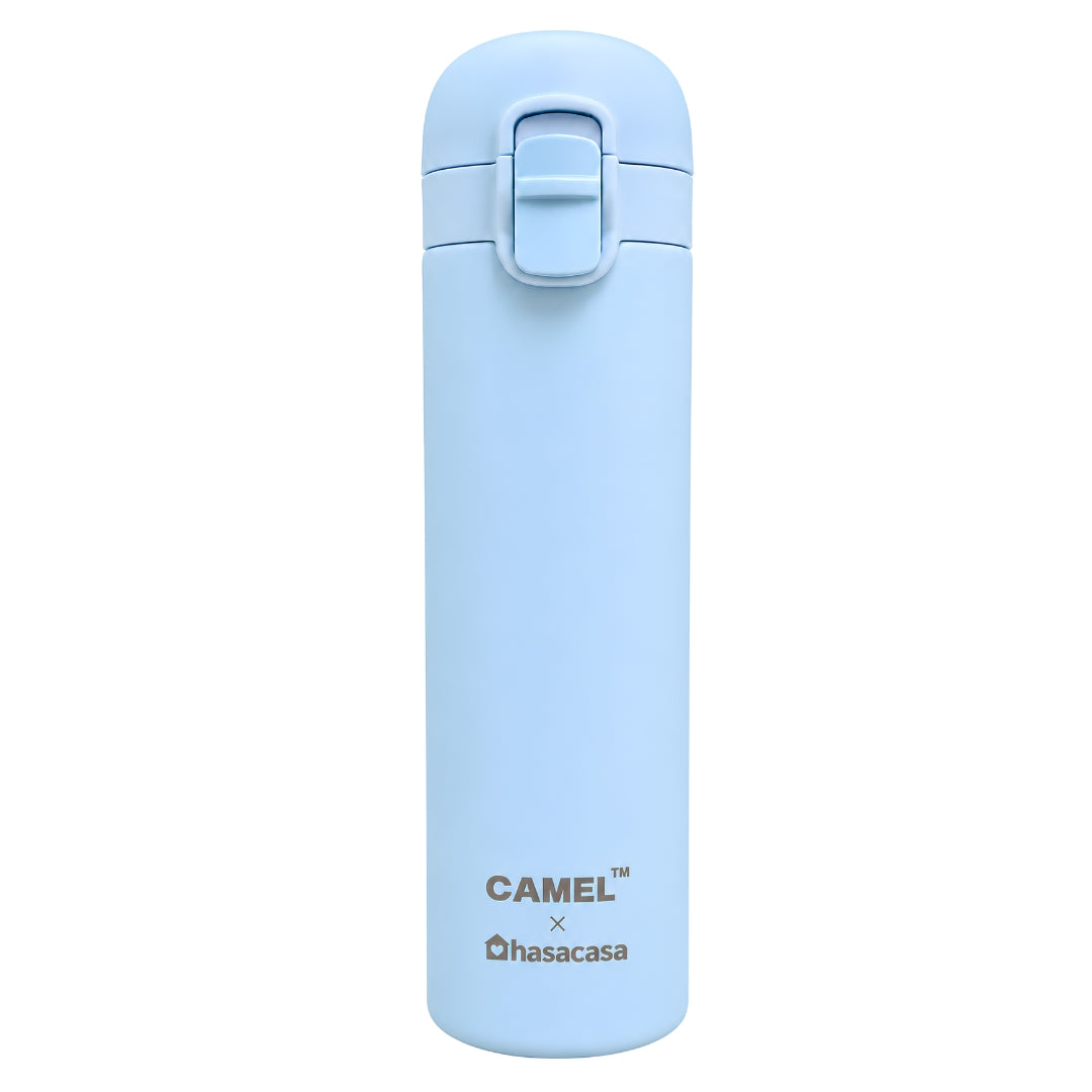 Click Vaccum Flask 300ML - Baby Blue