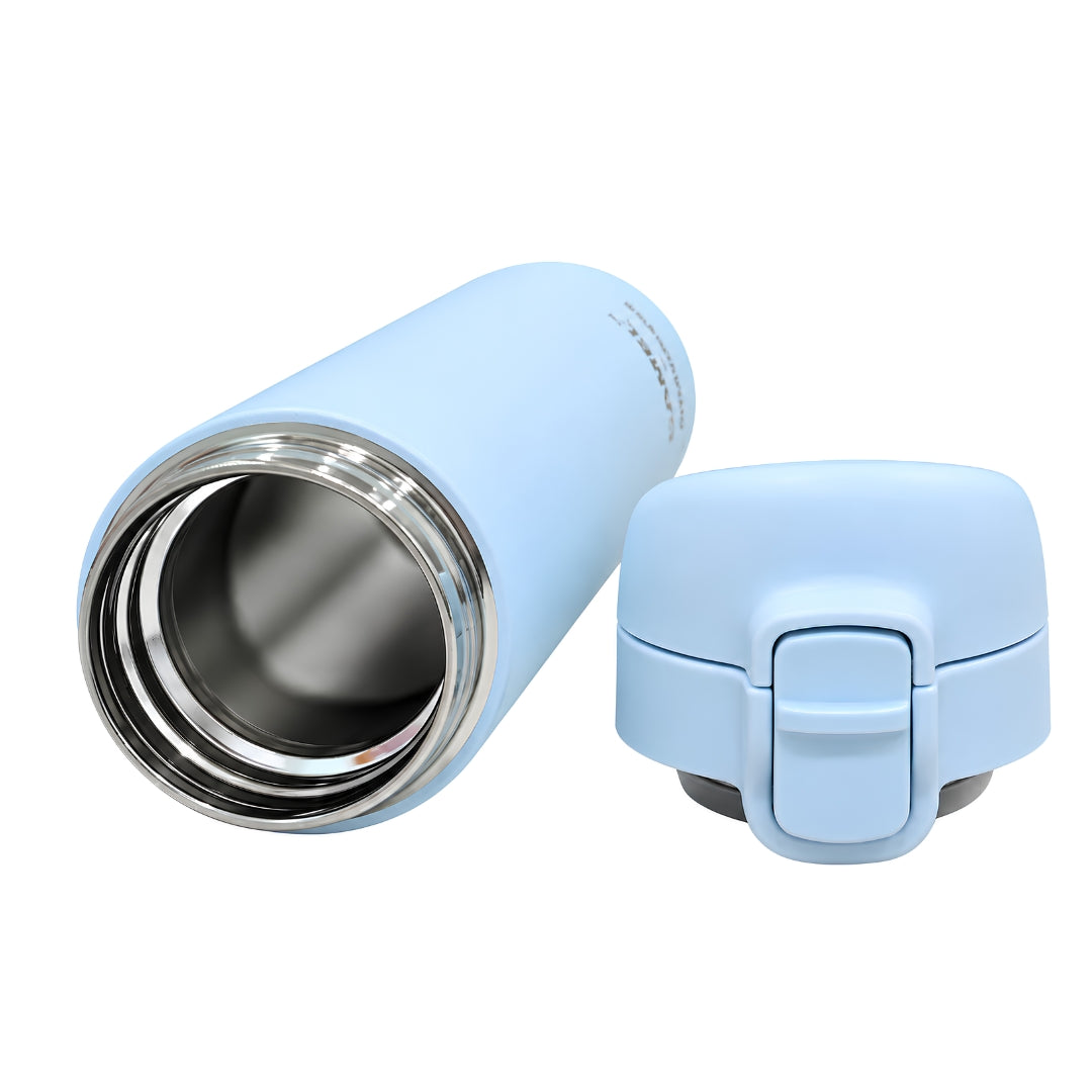 Click Vaccum Flask 300ML - Baby Blue