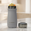 Bliss Double Wall Vacuum Food Jar (Stone Grey) - India's Bestselling Vacuum Food Jar | Hot Food Upto 6+ Hours