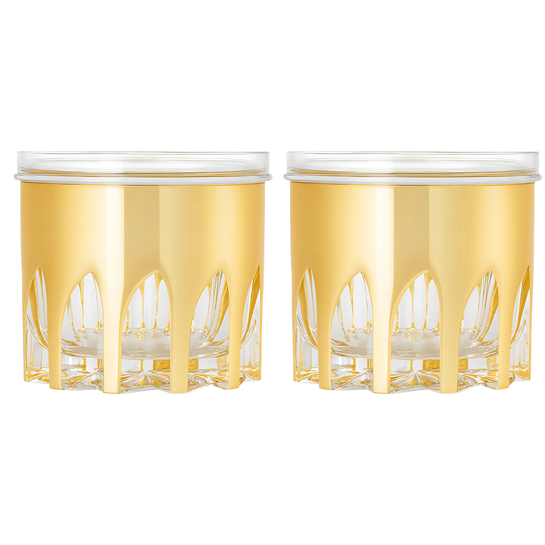 4" Diamond Canister with Airtight Lid x Eva - Set of 2