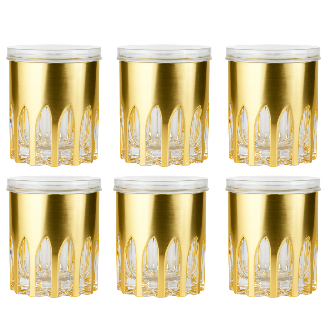 4" Diamond Canister with Airtight Lid x Eva - Set of 2