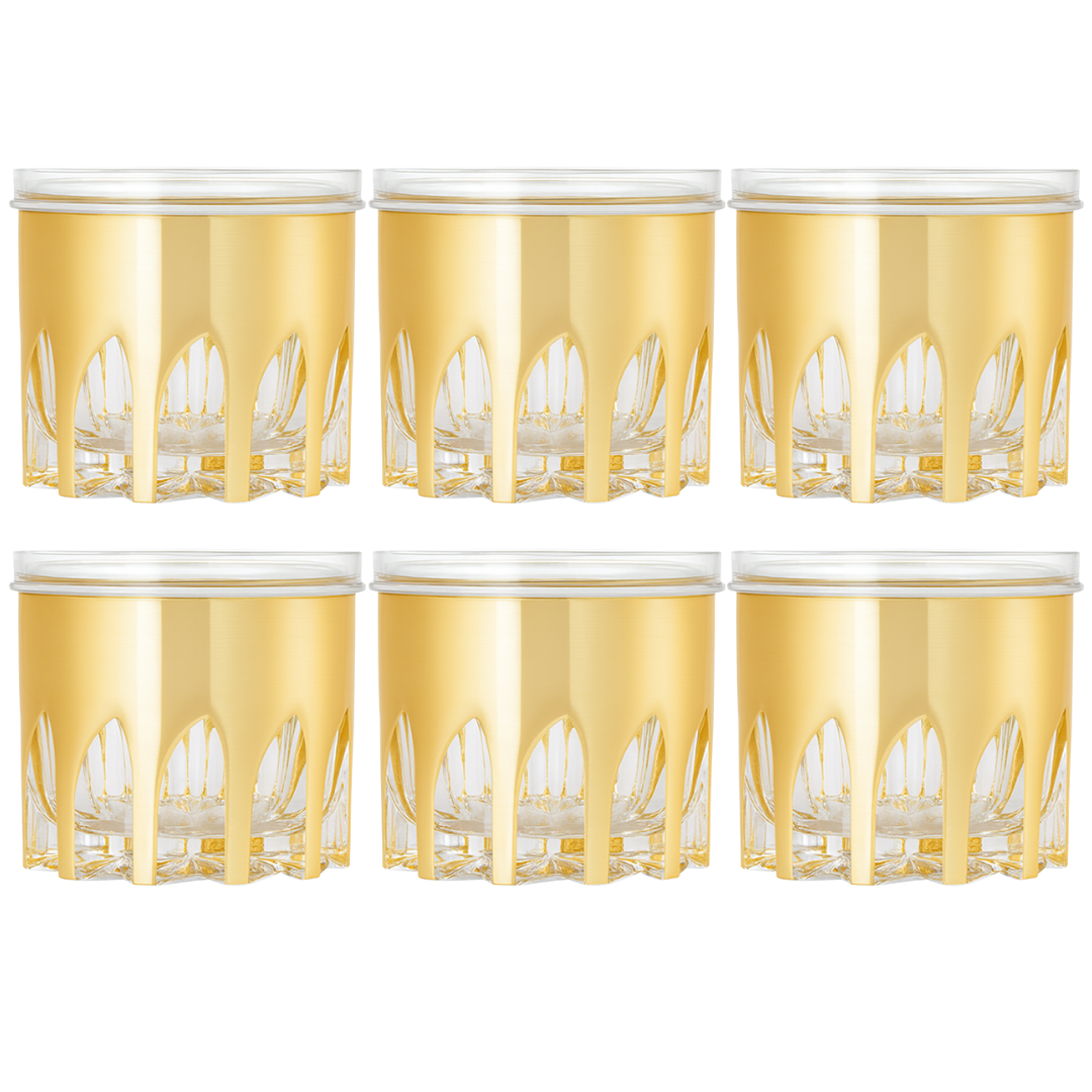 4" Diamond Canister with Airtight Lid x Eva - Set of 2