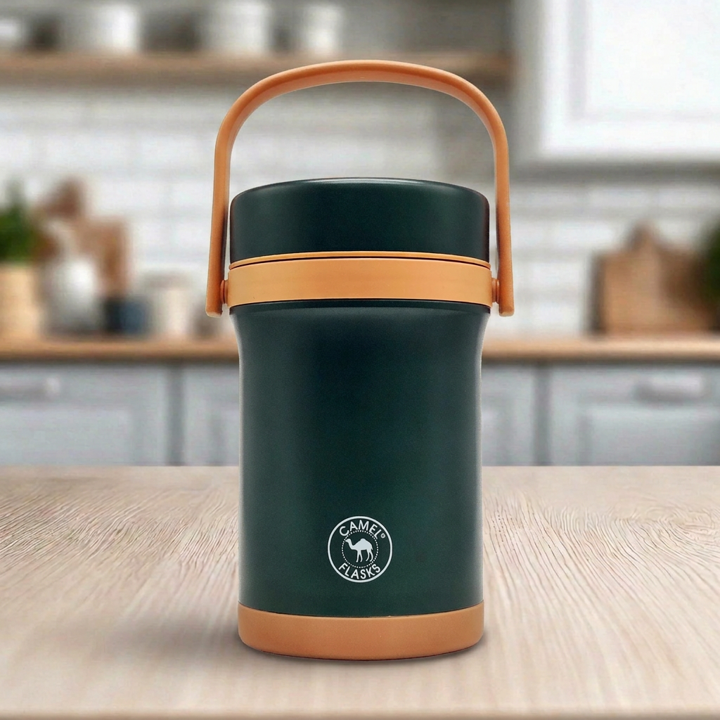 Camel Thermosteel 4 Containers Jumbo Vacuum Tiffin - 2.8 Litre