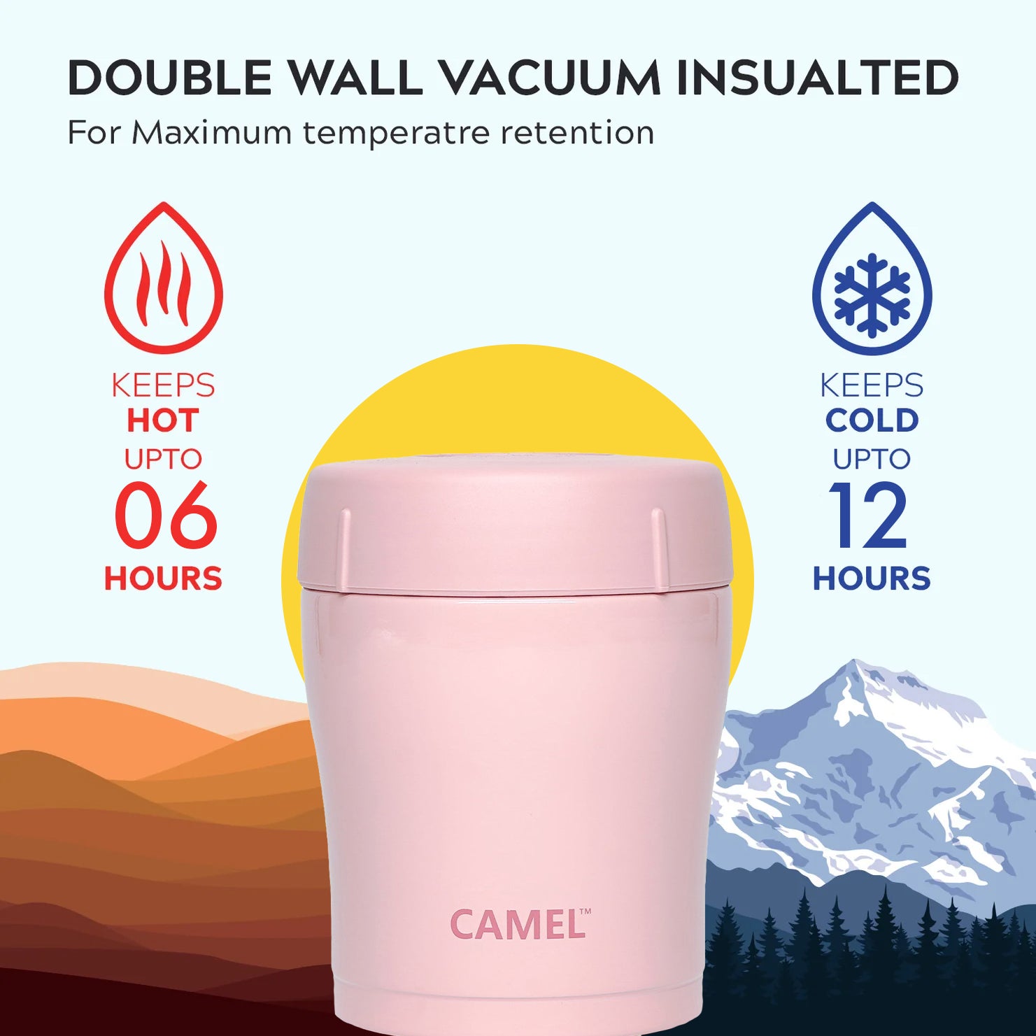 Double Wall Vacuumn Insulated