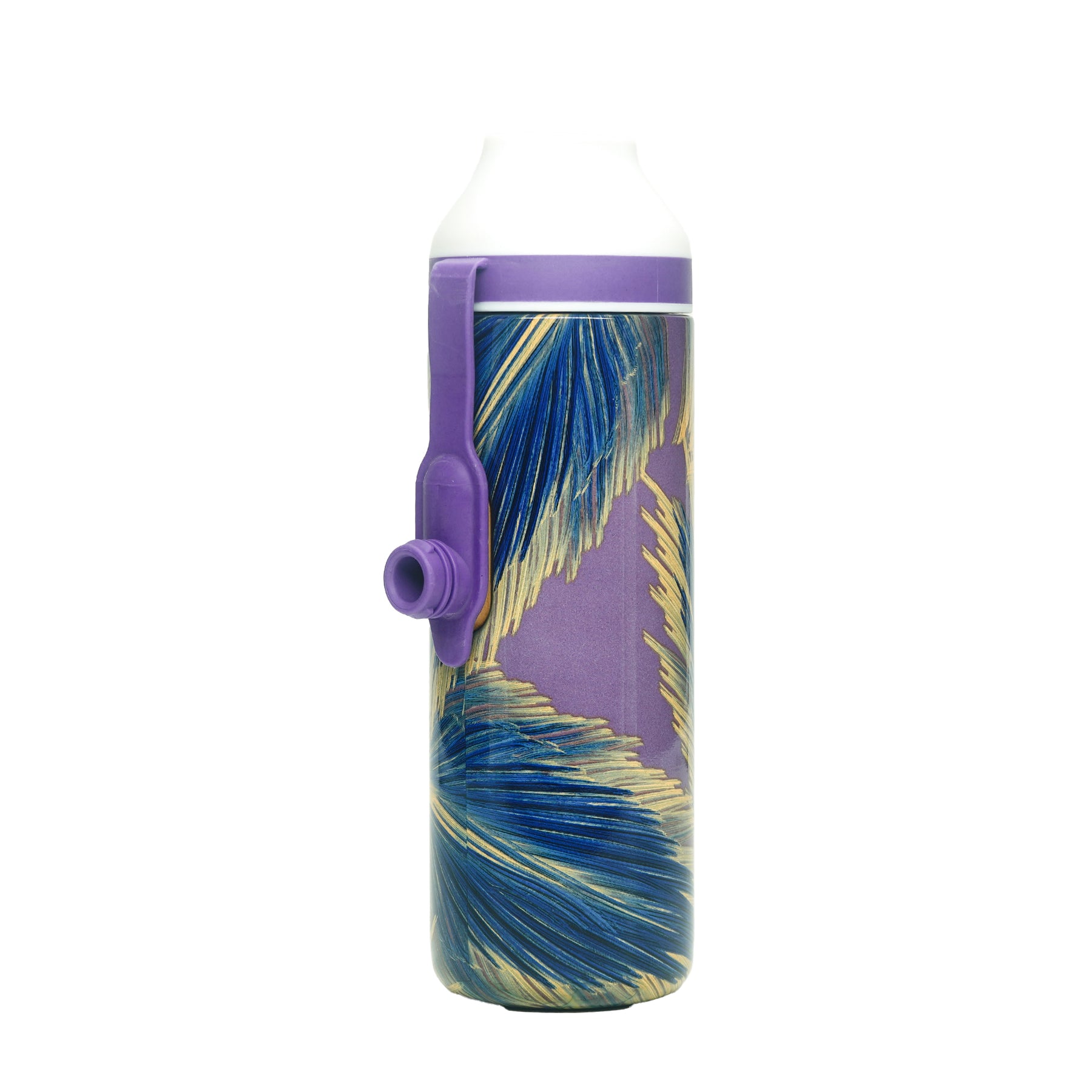 MAGSNAP Vacuum Bottle (Magnetic Feature) Purple Abstract