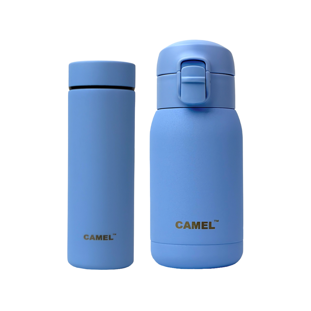 Mojo 260 ML & Mini 130 ML Mini Vacuum Bottle Combo - Blue