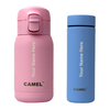 Personalised Mojo 260 ML(Pink) & Mini 130 ML(Blue) Mini Vacuum Bottle Combo - Couple Gift