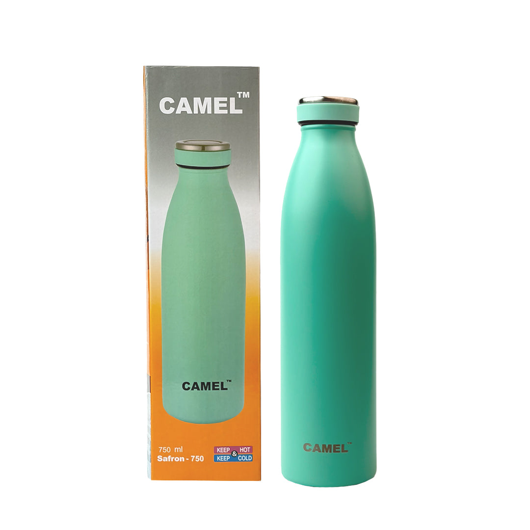 Personalised Saffron Double Wall Vacuum 750ML Flask Bottle - (COD Not Applicable)