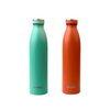 Saffron Double Wall Vacuum 750ML Flask Bottle - Hot Beverages Upto 6+ Hours - Set of 2