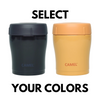 Trendy 300 ML Stainless Steel Vacuum Insulated Food Jar - Set of 2