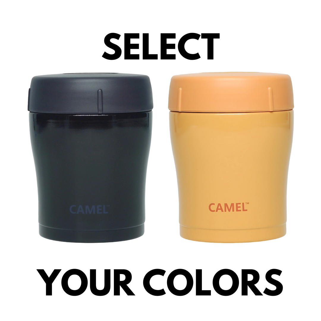 Trendy 300 ML Stainless Steel Vacuum Insulated Food Jar - Set of 2