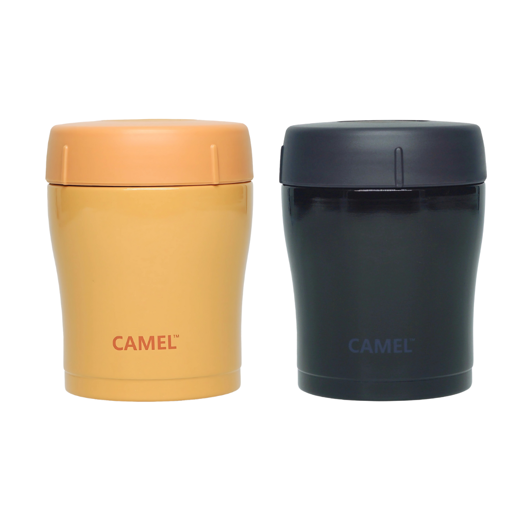 Trendy 300 ML Stainless Steel Vacuum Insulated Food Jar - Set of 2