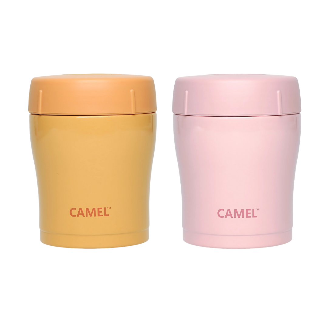 Trendy 300 ML Stainless Steel Vacuum Insulated Food Jar - Set of 2