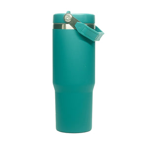 REFRESHA 900 ml Vacuum Sipper Bottle with Handle GREEN