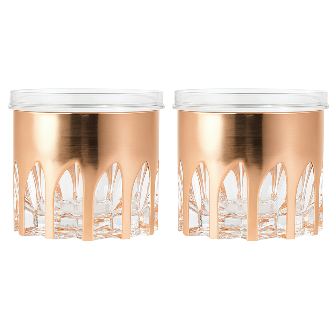 4" Diamond Canister with Airtight Lid x Eva - Set of 2