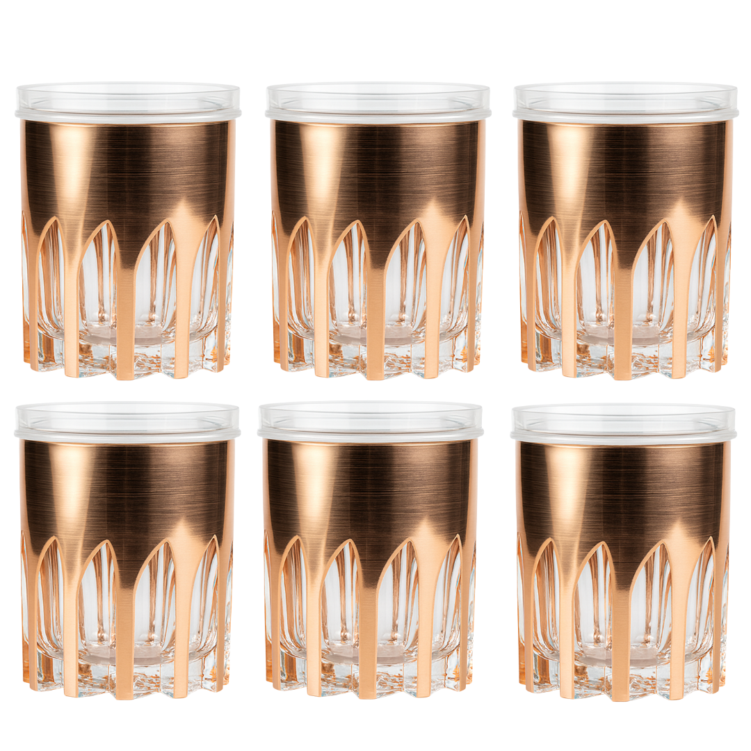 4" Diamond Canister with Airtight Lid x Eva - Set of 2