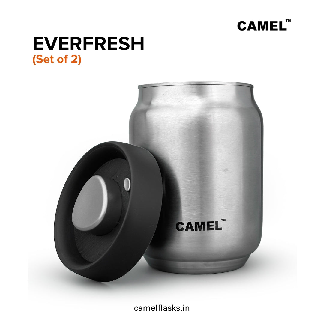 EverFresh Smart Vacuum Food Storage Jar (Stainless Steel)