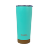 2 IN 1 TRAVEL TUMBLER - CYAN