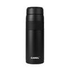 Terra Stainless Steel Vaccum Insulated Water Bottle with Rubber Grip - Classic Black