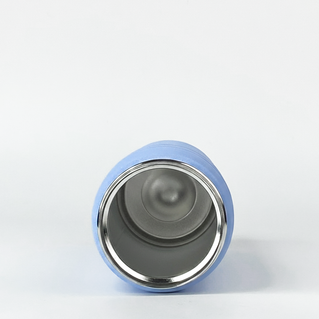 Terra Stainless Steel Vaccum Insulated Water Bottle with Rubber Grip - Sky Blue