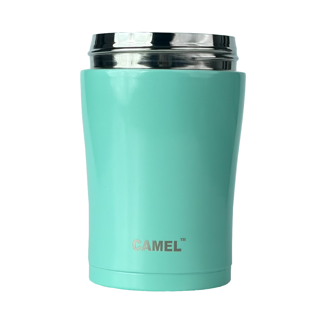 Trendy Stainless Steel Vacuum Insulated Food Jar - Blue