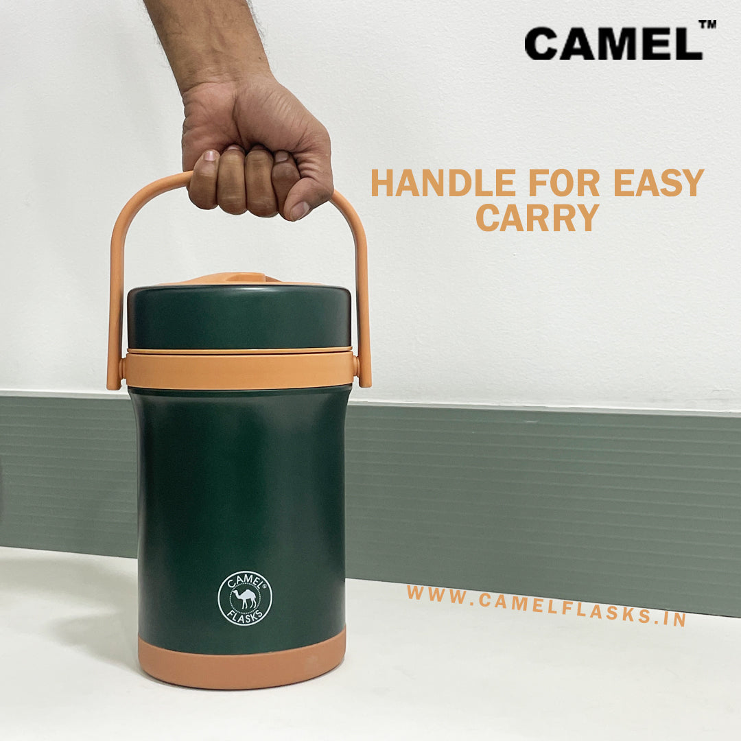 Camel Thermosteel 4 Containers Jumbo Vacuum Tiffin