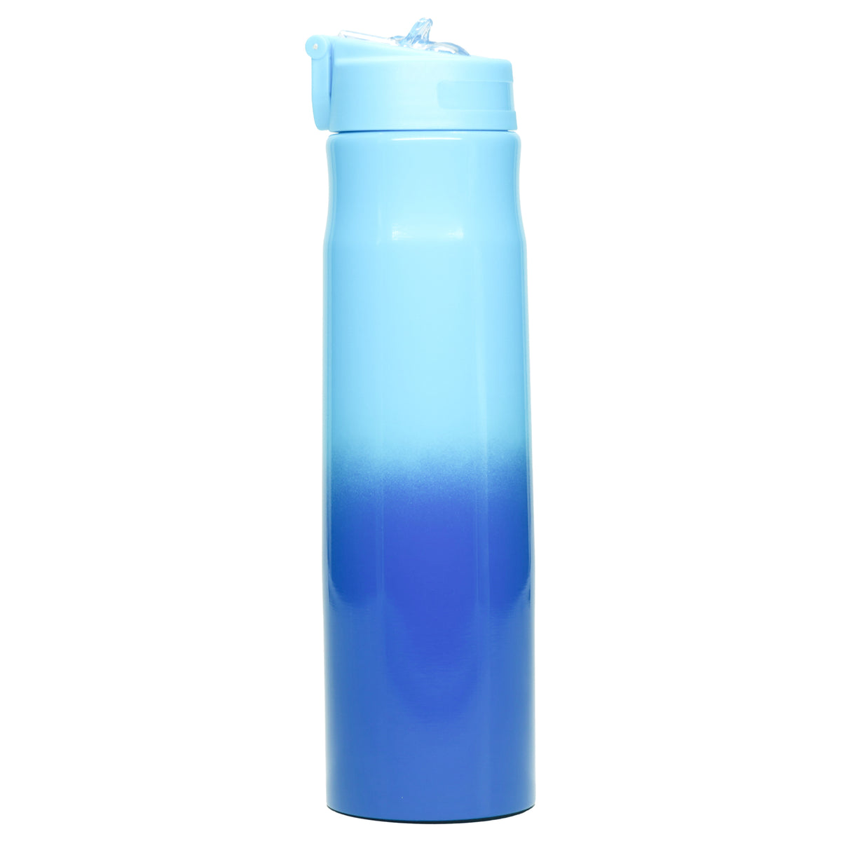 FLAIR Vacuum Sports Bottle 750Ml | Light Blue & Navy Blue