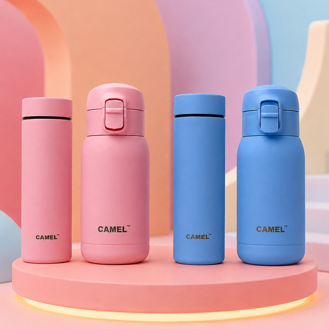 Mojo 260 ML & Mini 130 ML Mini Vacuum Bottle Combo - Set of 4