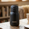 India's Most Smallest - Mojo Hot & Cold 180 ML Mini Vacuum Bottle - Black