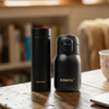 Mojo 180 ML & Mini 130 ML Mini Vacuum Bottle Combo - Black
