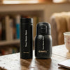 Personalised Mojo 180 ML & Mini 130 ML Mini Vacuum Bottle Combo - Black (COD Not Applicable))