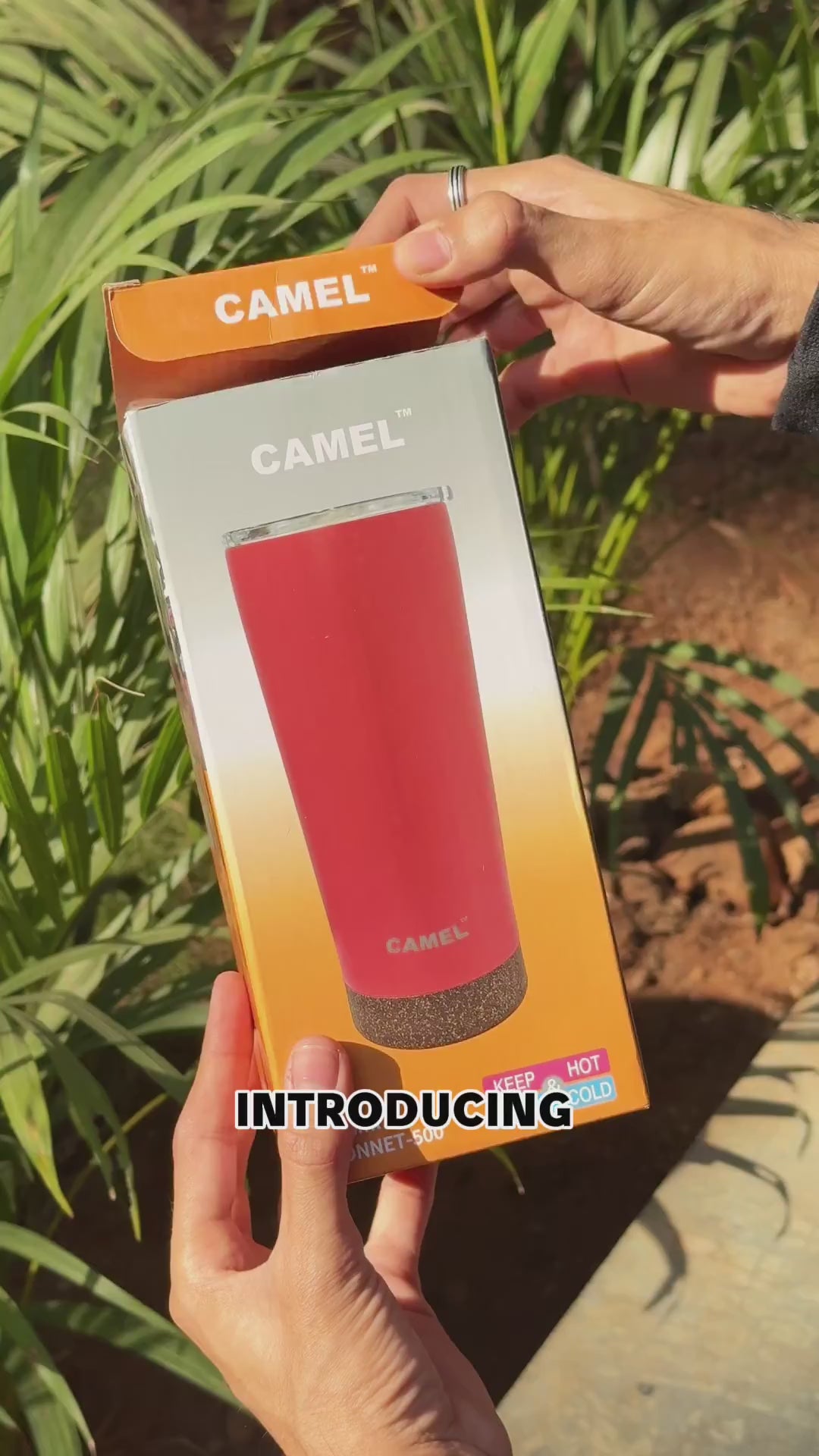 2 IN 1 TRAVEL TUMBLER - BLACK