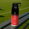 Personalised SPARK Vacuum Bottle - Black & Red