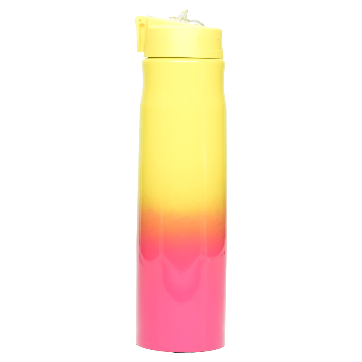 FLAIR Vacuum Sports Bottle 750Ml | Yellow & Pink